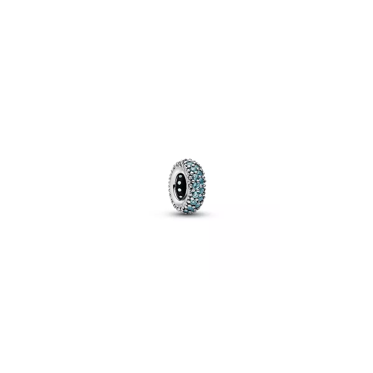 Charm Pandora separador circon turquesa - 791359C01