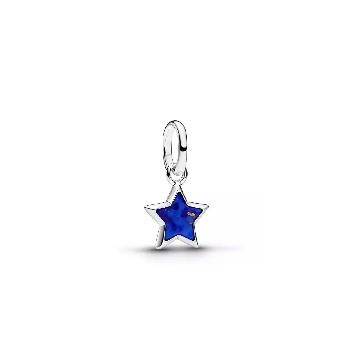 Charm Pandora plata estrella esmalte azul - 794613C01