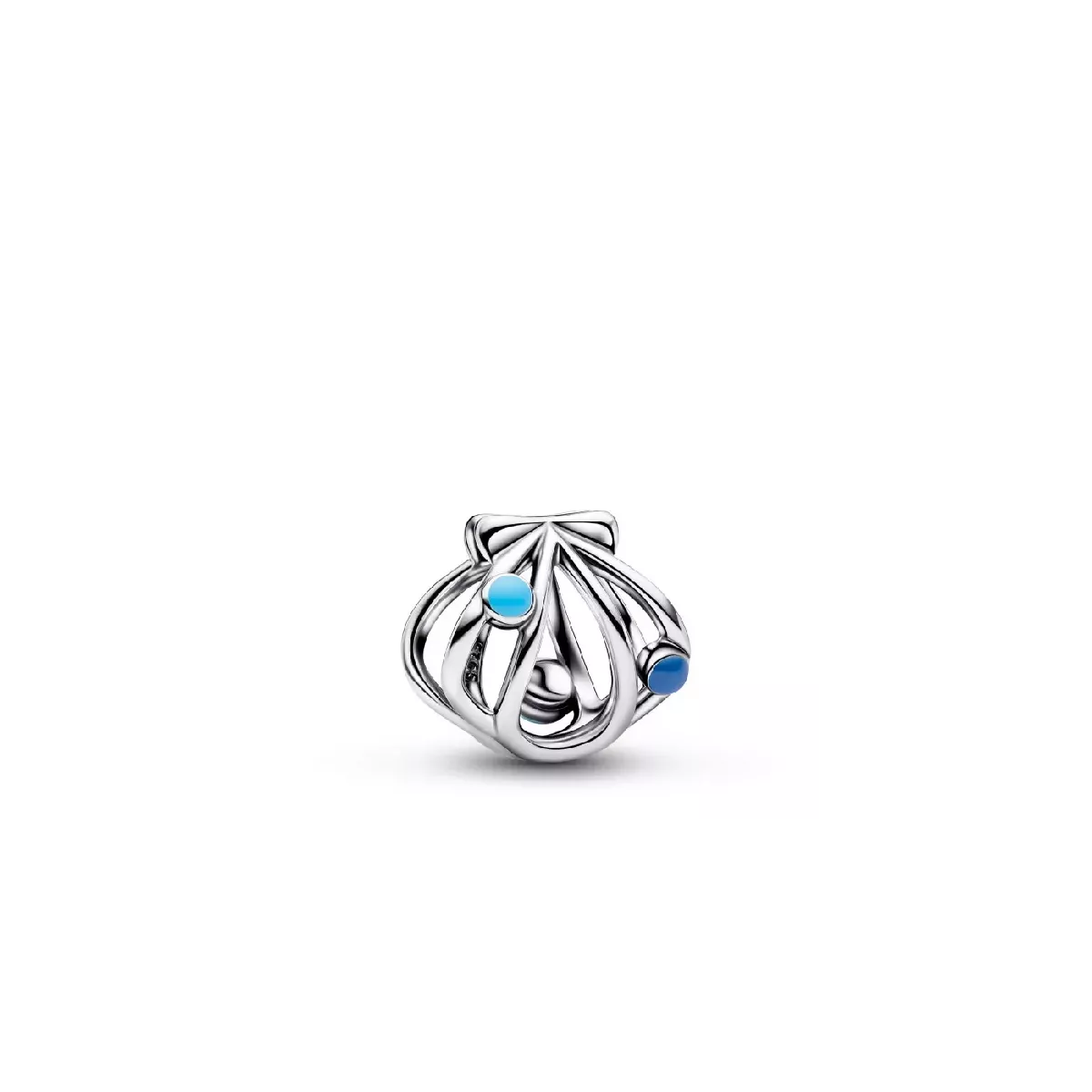 Charm Pandora petxina plata turquesa - 794695C01