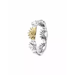 Anell Pandora plata 14k gold plated sol - 164702C00