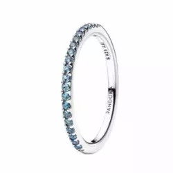 Anell Pandora plata zircon blau - 192999C03