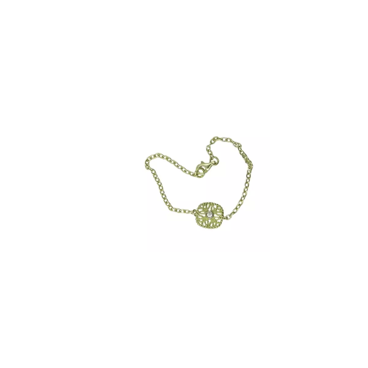 Polsera or groc 18k brillant 0,04k - RMPU-015149