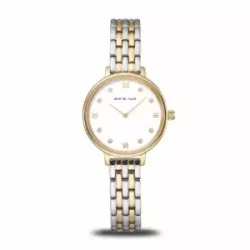 Reloj Bering 28mm acero y chapado cristal zafiro - 11028-714