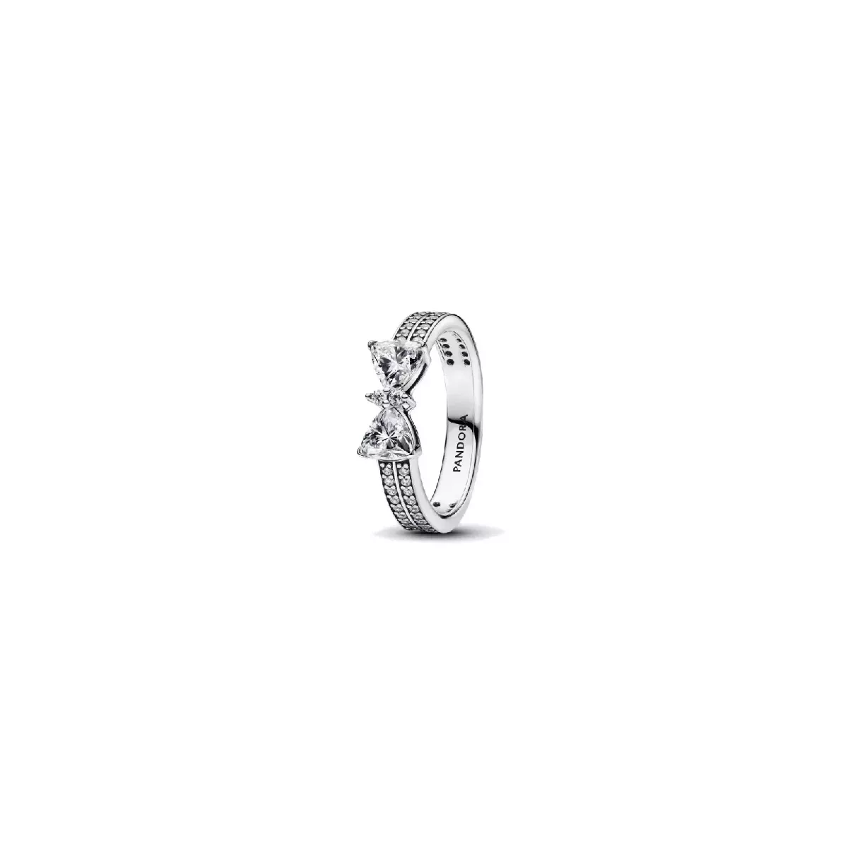 Anell Pandora plata llaç zircon - 193552C01