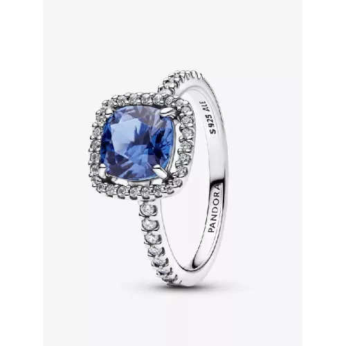 Anell Pandora plata zircon blau - 193555C01