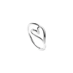 Anell Pandora plata cor - 194361C00