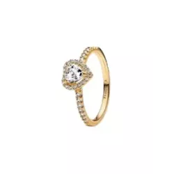 Anell Pandora plata xapada zircon cor - 168421C01-56