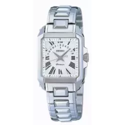 Rellotge Seiko cadena acer Premier vidre safir - SXD789