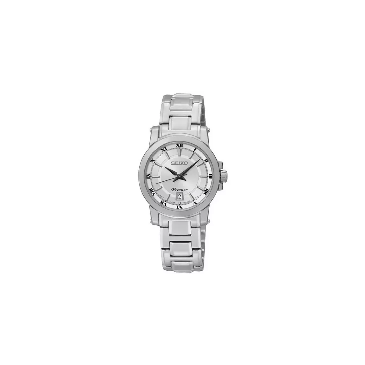 Rellotge Seiko Premier vidre safir cadena acer 100m water resistant - SXDF41P1