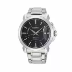 Reloj Seiko Premier cal.perpetual 100m water resistant cristal zafiro - SNQ159P1