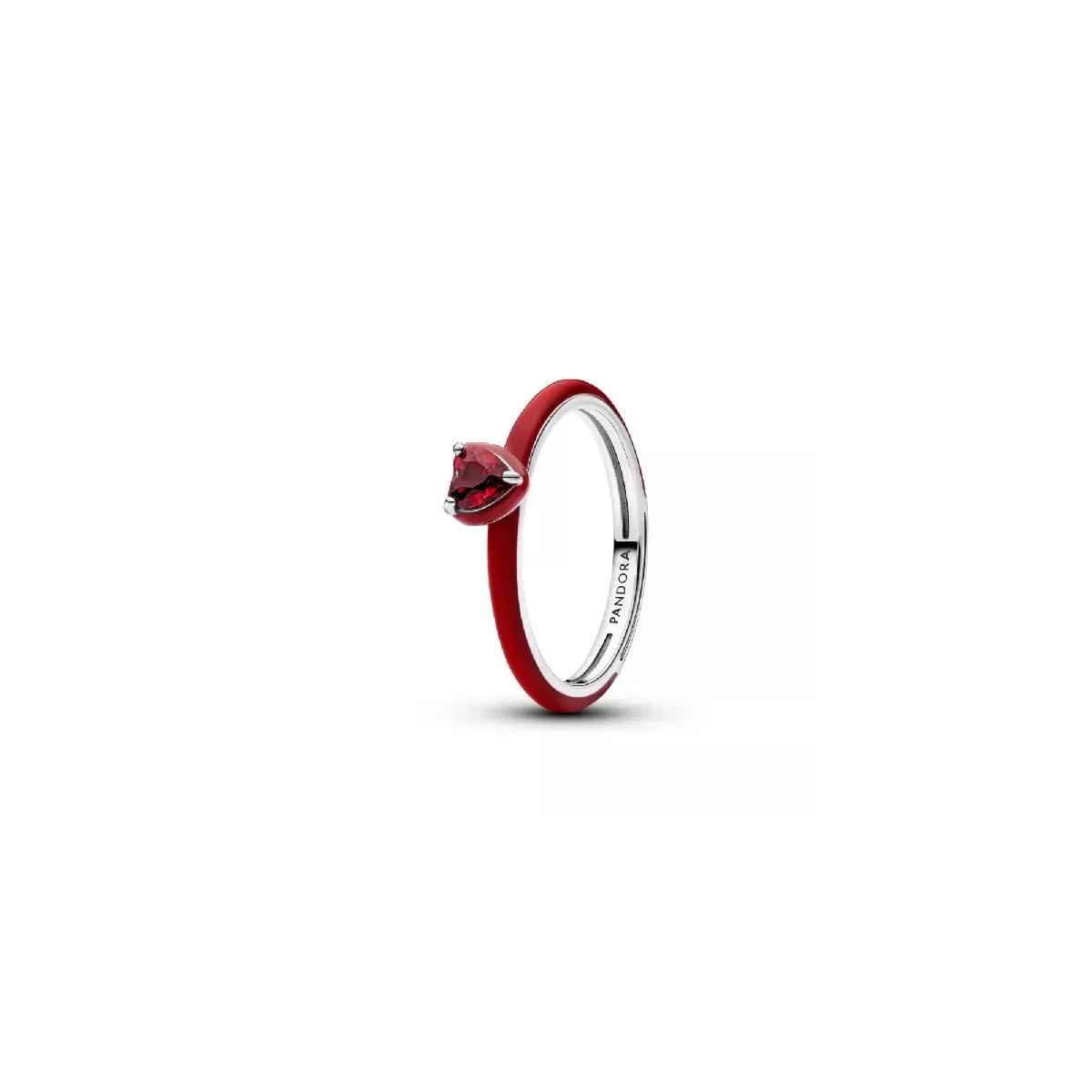 Anell Pandora Me plata esmalt vermell - 193088C05