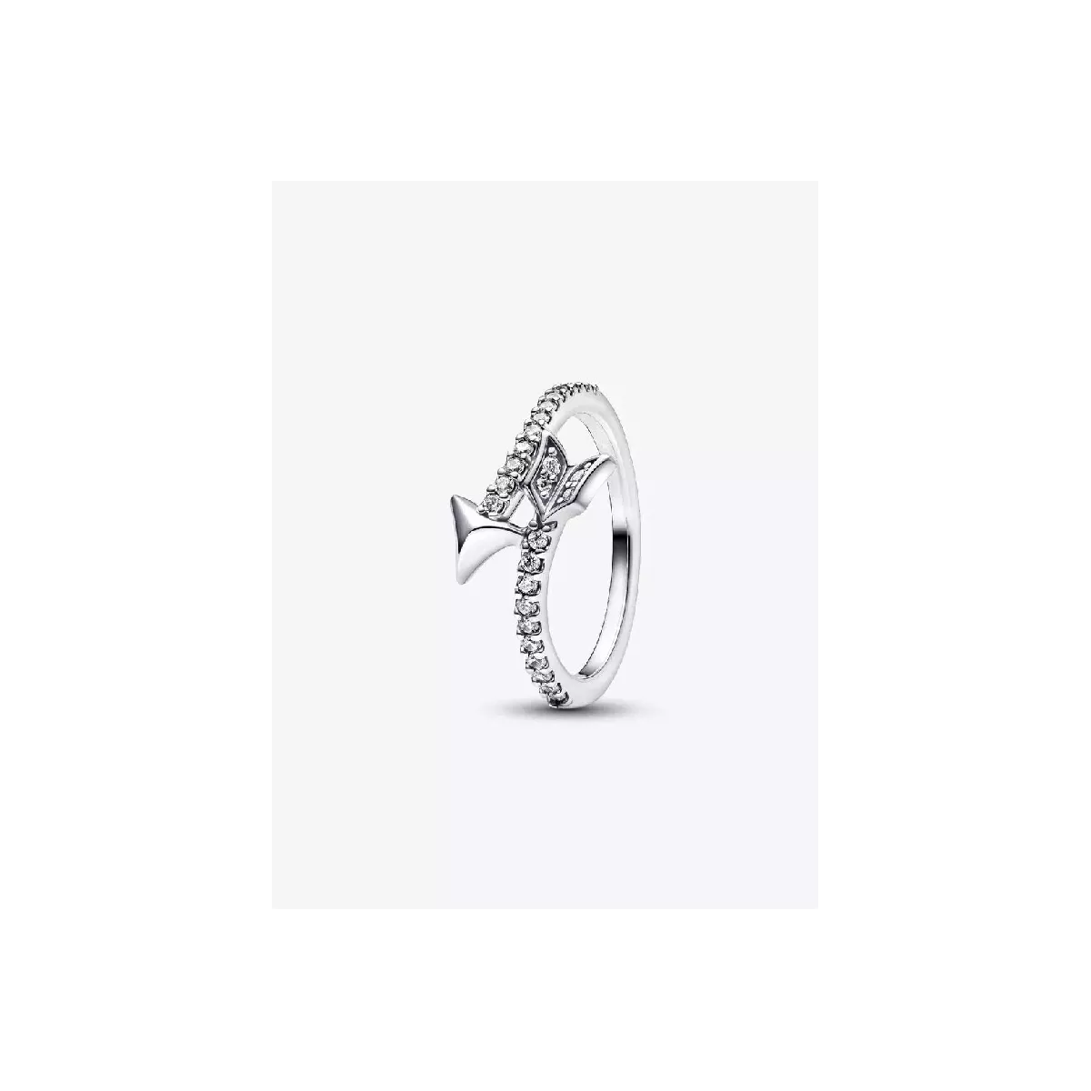 Anell Pandora plata zircon fletxa - 193619C01