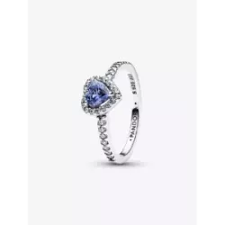 Anell Pandora plata cor zircon blau - 198421C05