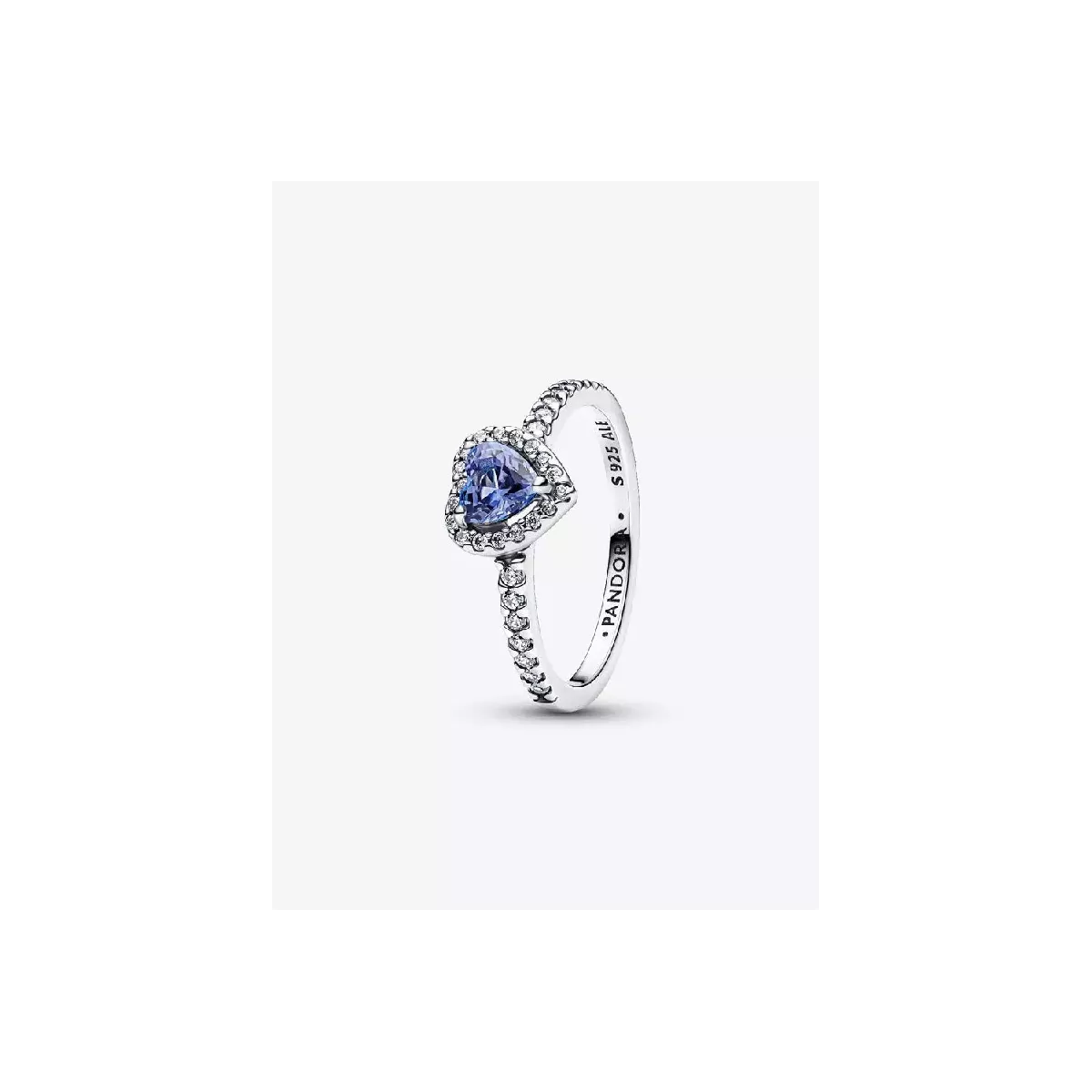 Anell Pandora plata cor zircon blau - 198421C05