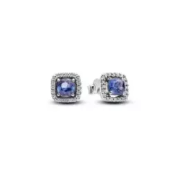 Arracades Pandora plata zircon blau - 293551C01