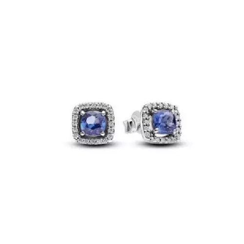 Arracades Pandora plata zircon blau - 293551C01