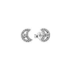 Arracades Pandora plata lluna zircon - 294257C01