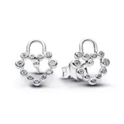 Arracades Pandora plata zircon