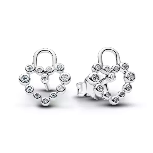 Arracades Pandora plata zircon