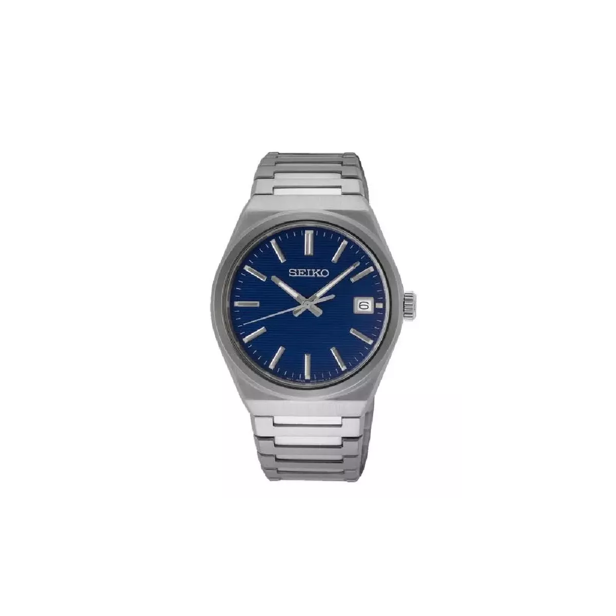 Reloj Seiko Neo Classic esfera azul cadena acero - SUR555P1