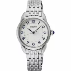 Reloj Seiko esfera blanca acero - SUR561P1