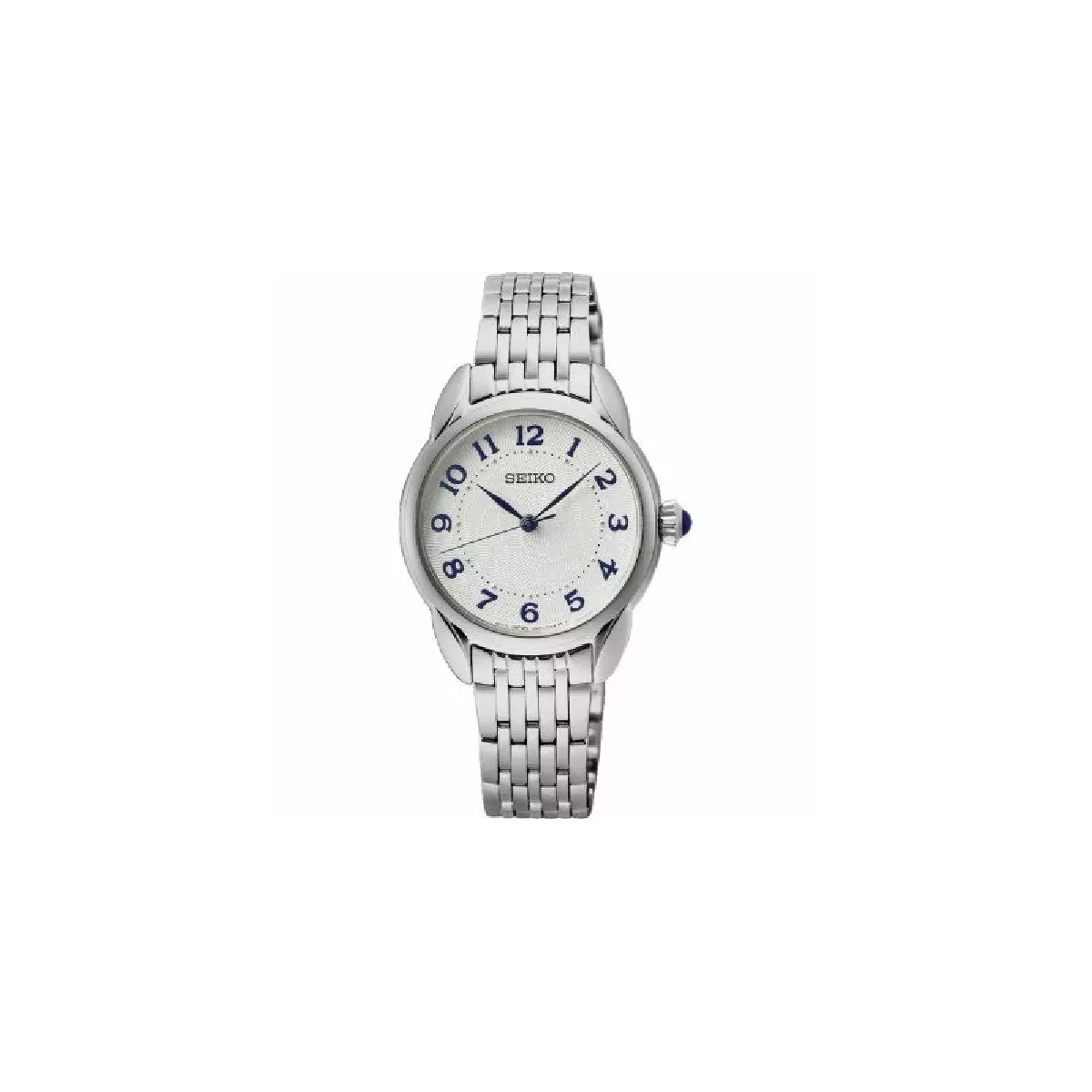 Reloj Seiko esfera blanca acero - SUR561P1