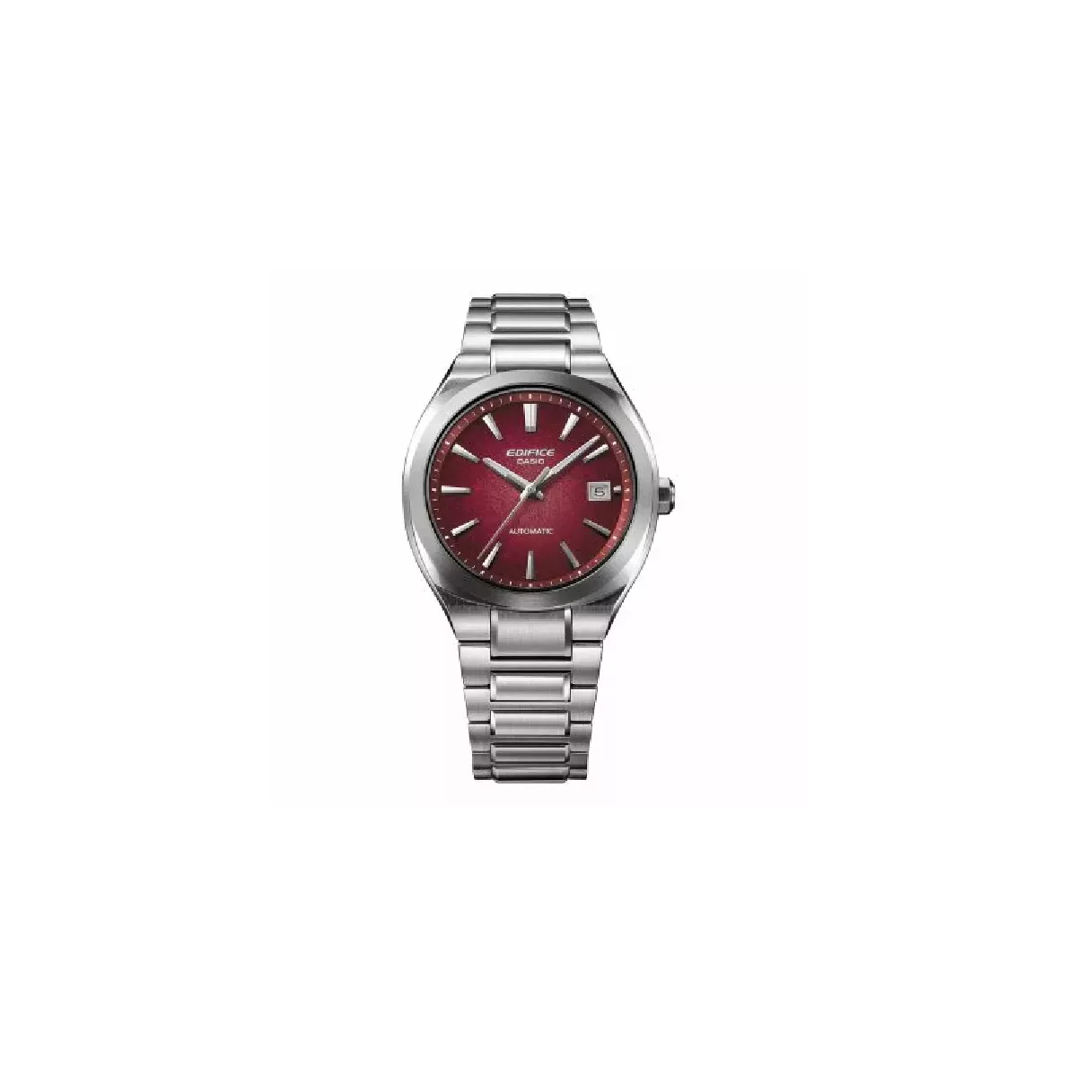 Reloj Casio Edifice automatico cristal zafiro 100m water resistant acero - EFK-200D-4AER