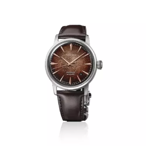 Reloj Seiko Presage Cocktail Whiskey cal.4R35 autoamtico 38.5mm diametro de caja 50m water resistant  - HCB003J1