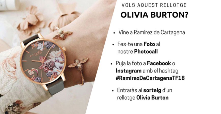 Celebra el Temps de Flors con Joyería Ramírez de Cartagena